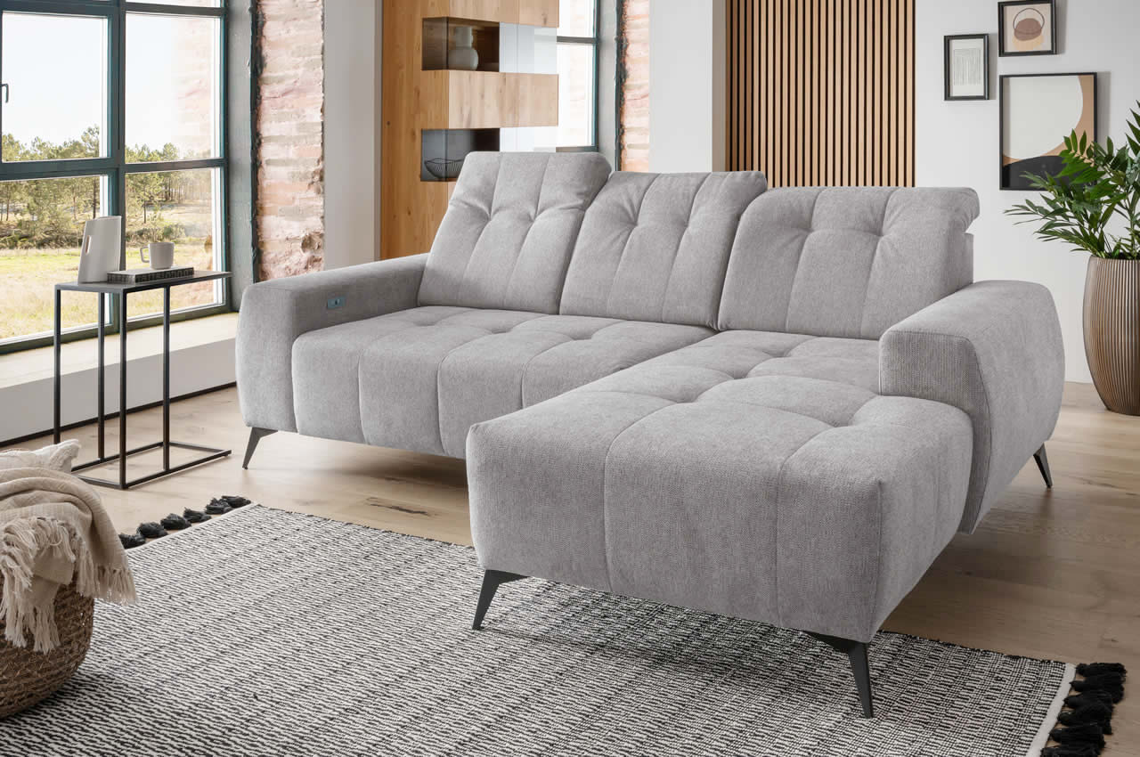 benformato sano ecksofa rechts mango 3608 hellgrau milieu benformato sano ecksofa rechts mango 3608 hellgrau milieu
