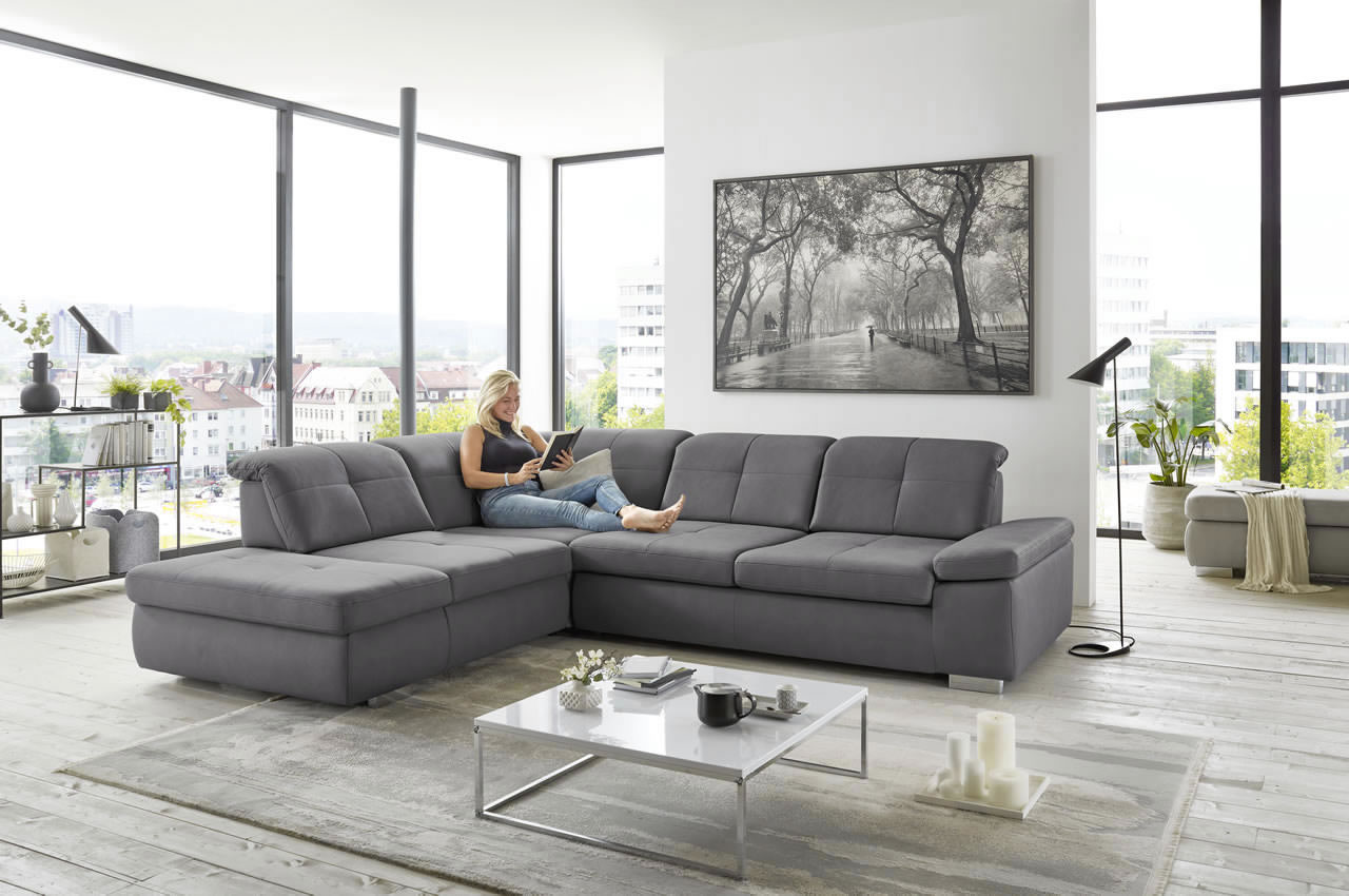 in16012 ecksofa variante links stoff mammut grau milieubild 2