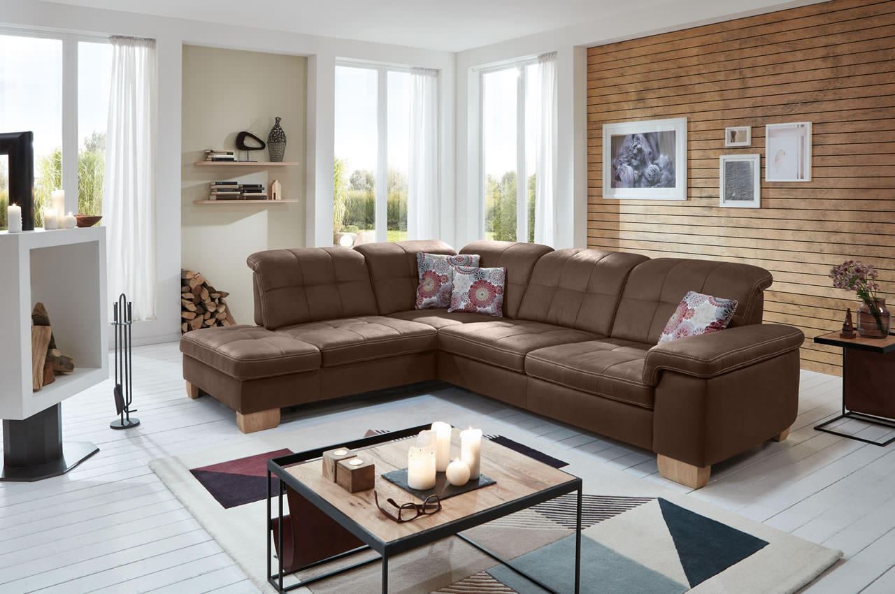 pp la16028 ecksofa links deluxe schoko milieu