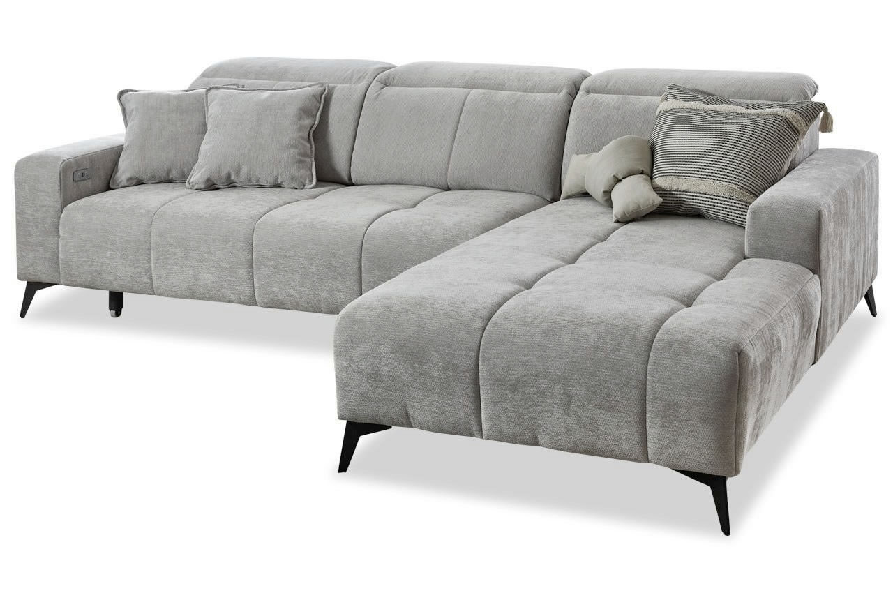 porto ecksofa rechts stoff vibe 86 silber