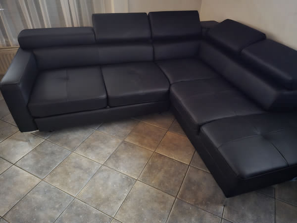 Kundenbild Ecksofa Sammy OTM Leder COT07 MR M9003BB