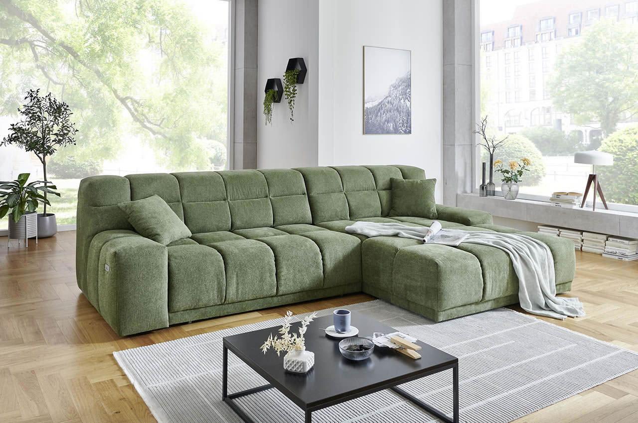 london ecksofa iwaniccy rechts stoff aragon 39 gruen milieubild london ecksofa iwaniccy rechts stoff aragon 39 gruen milieubild