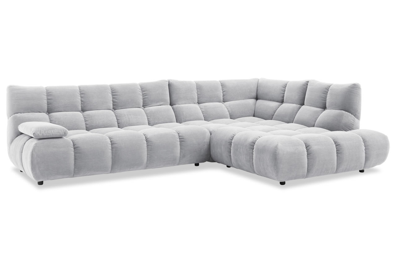 Feincord Silber