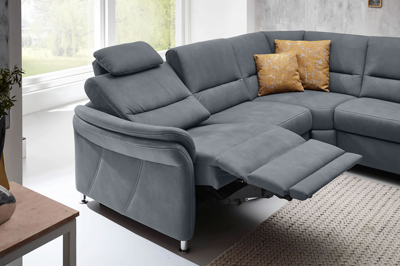 ze em16033 wohnlandschaft variante links stoff mammut steel milieu detailbild relaxsitz