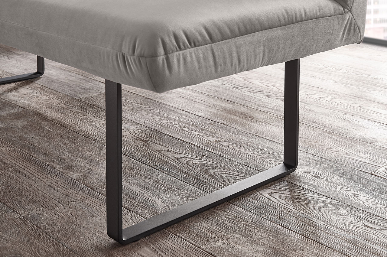 sixty candy eckbank velvet silber detailbild