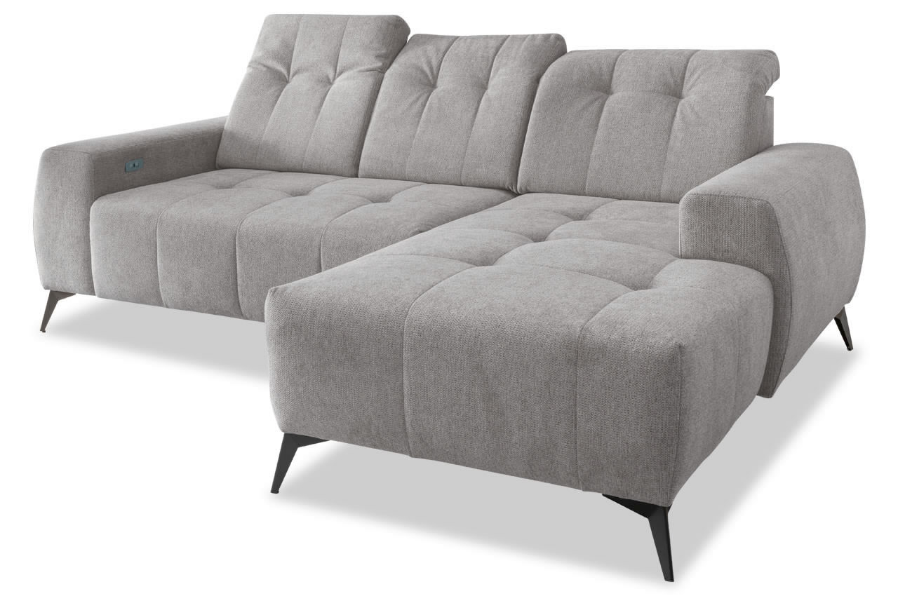 benformato sano ecksofa rechts mango 3608 hellgrau