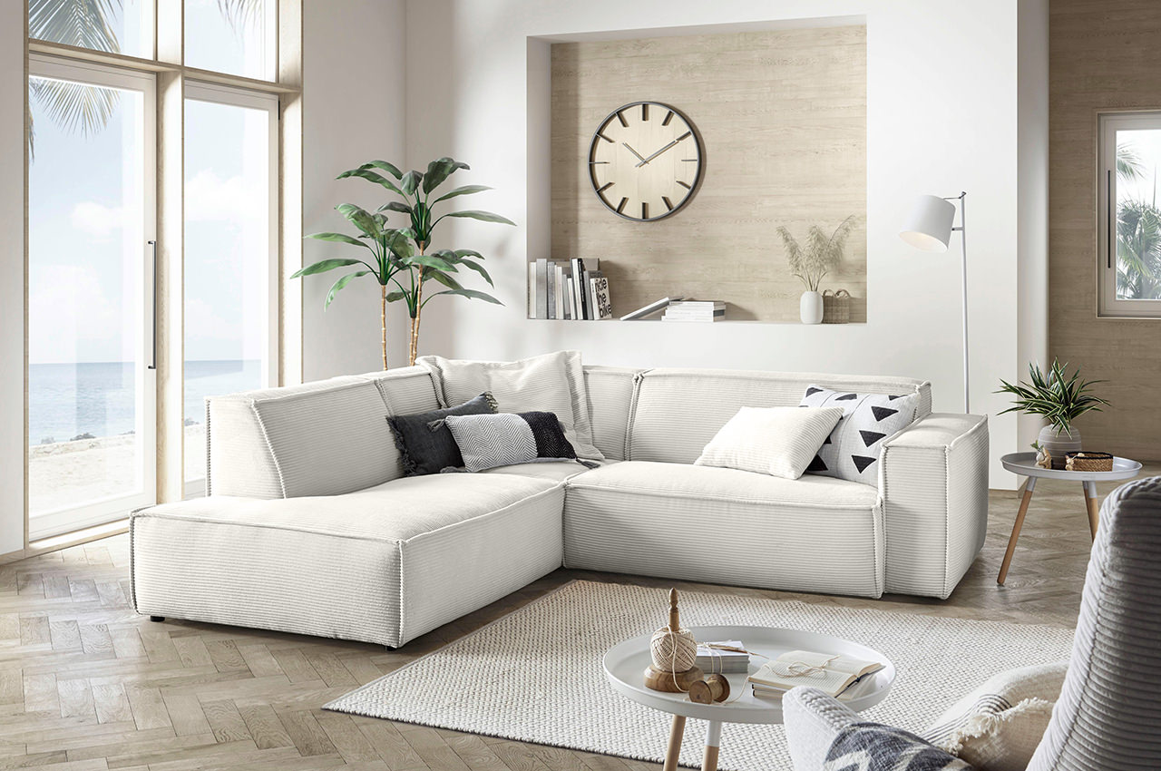 upper east ecksofa links cord snow milieubild upper east ecksofa links cord snow milieubild