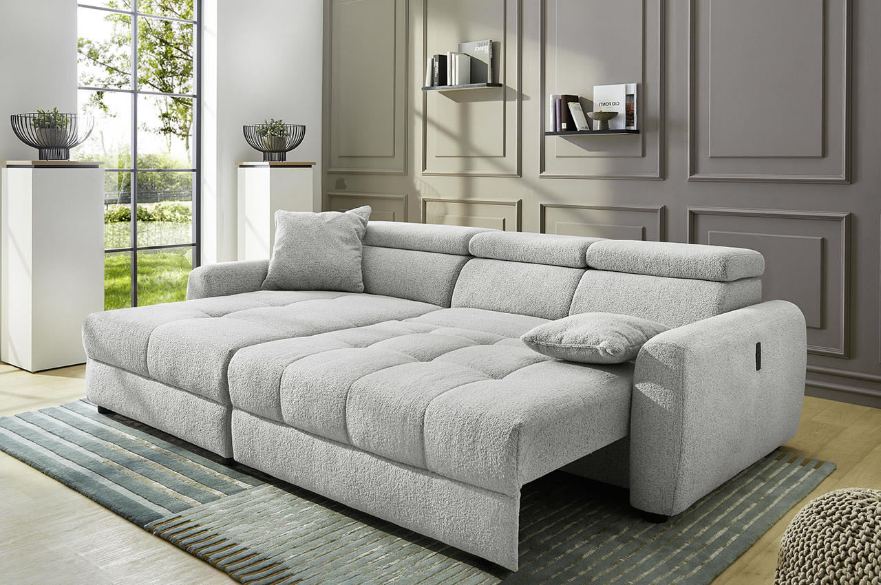 move ecksofa links flachgewebe 432 19 hellgrau milieubild mit funktion