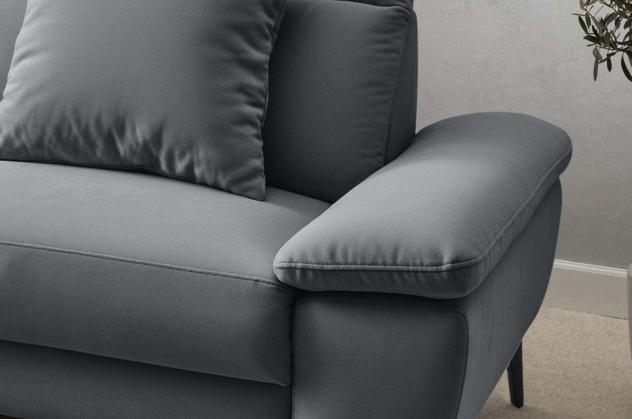 cancelli ecksofa links stoff tonia 750011 anthrazit milieudetailbild armlehne cancelli ecksofa links stoff tonia 750011 anthrazit milieudetailbild armlehne