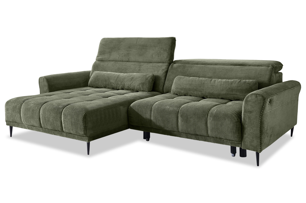 Ecksofa Nolan links wahlweise mit XXL Sitztiefenverstellung Ecksofa Nolan links wahlweise mit XXL Sitztiefenverstellung