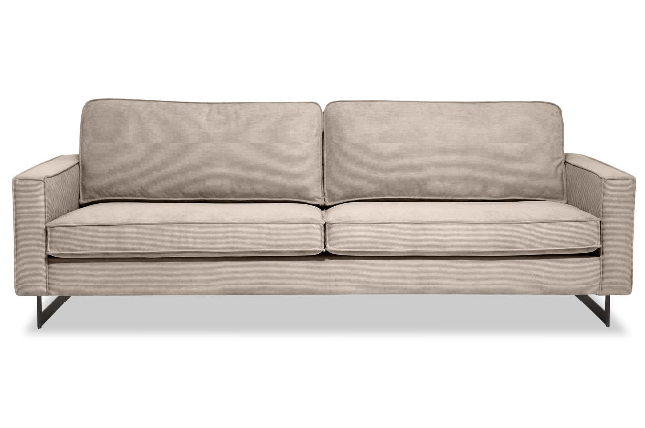Einzelsofa Pinto Lisboa 03 Beige Frontansicht