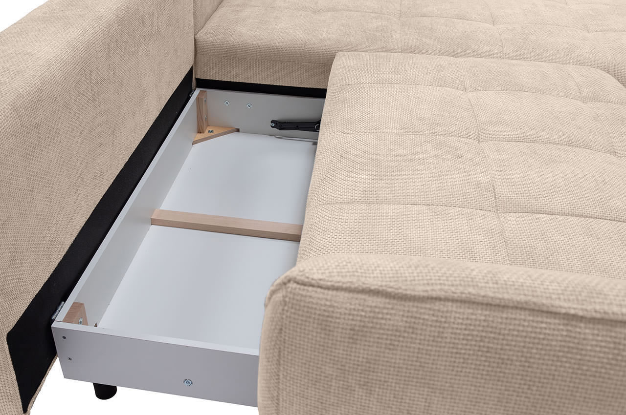 samoa ecksofa rechts stoff flow 02 hellbraun detailbild bettkasten samoa ecksofa rechts stoff flow 02 hellbraun detailbild bettkasten