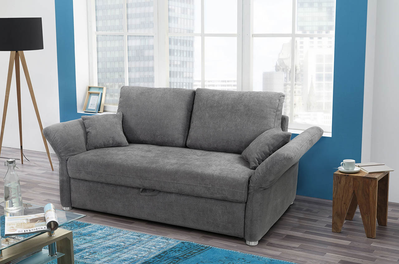 luca schlafsofa breite 140 464 09 grau milieubild