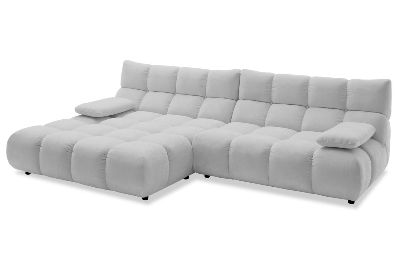 graceland ecksofa mit recamiere links roma platin ohne kissen graceland ecksofa mit recamiere links roma platin ohne kissen