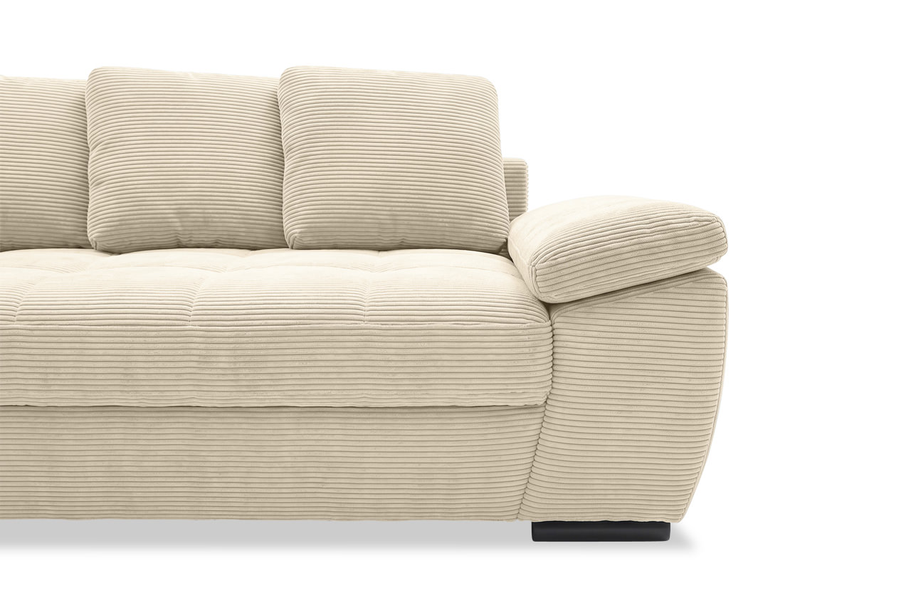 farina ecksofa links cordstoff stripes 8622 creme rueckseite