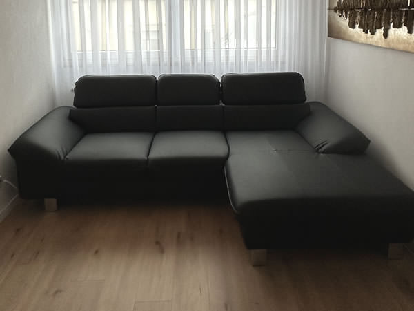 Kundenbild Ecksofa Driver REC Leder COT04 LR M9003BB Kundenbild Ecksofa Driver REC Leder COT04 LR M9003BB