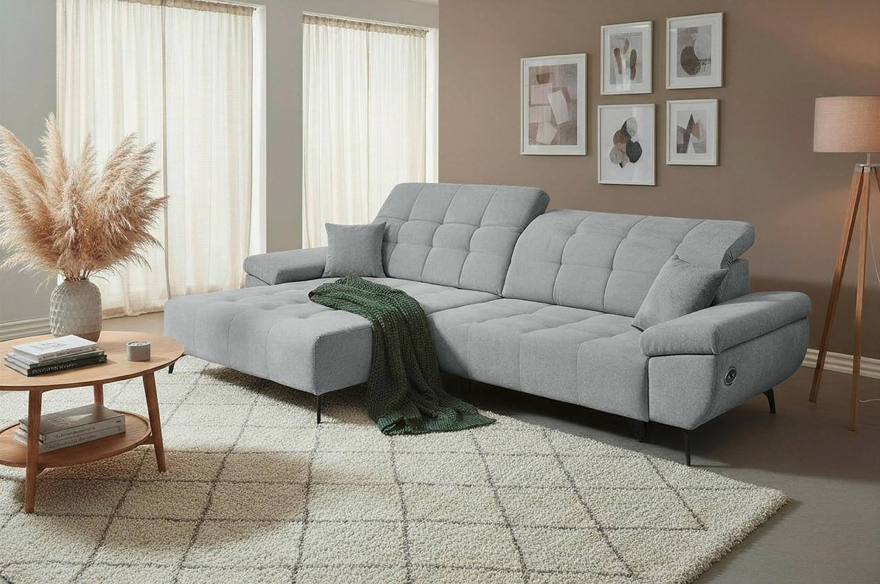 trogir ecksofa links stoff vinci 07 silber milieubild