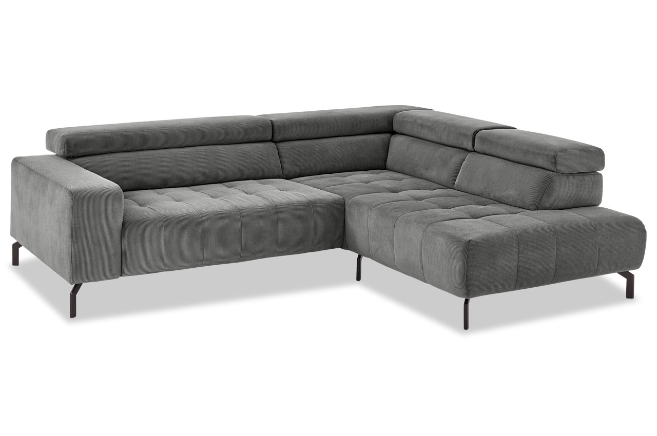 Feincord 16491 Anthrazit