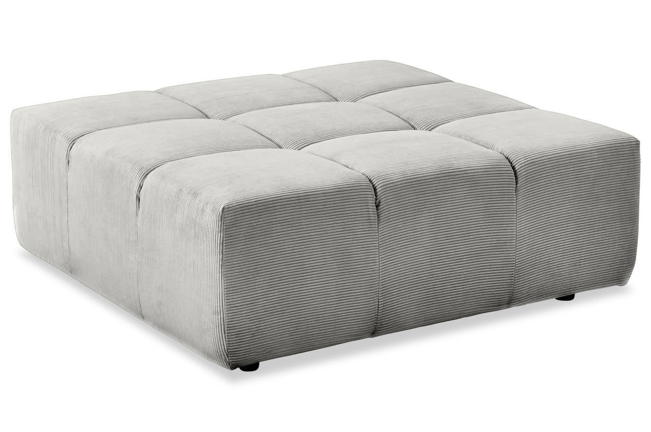 Feincord Silber