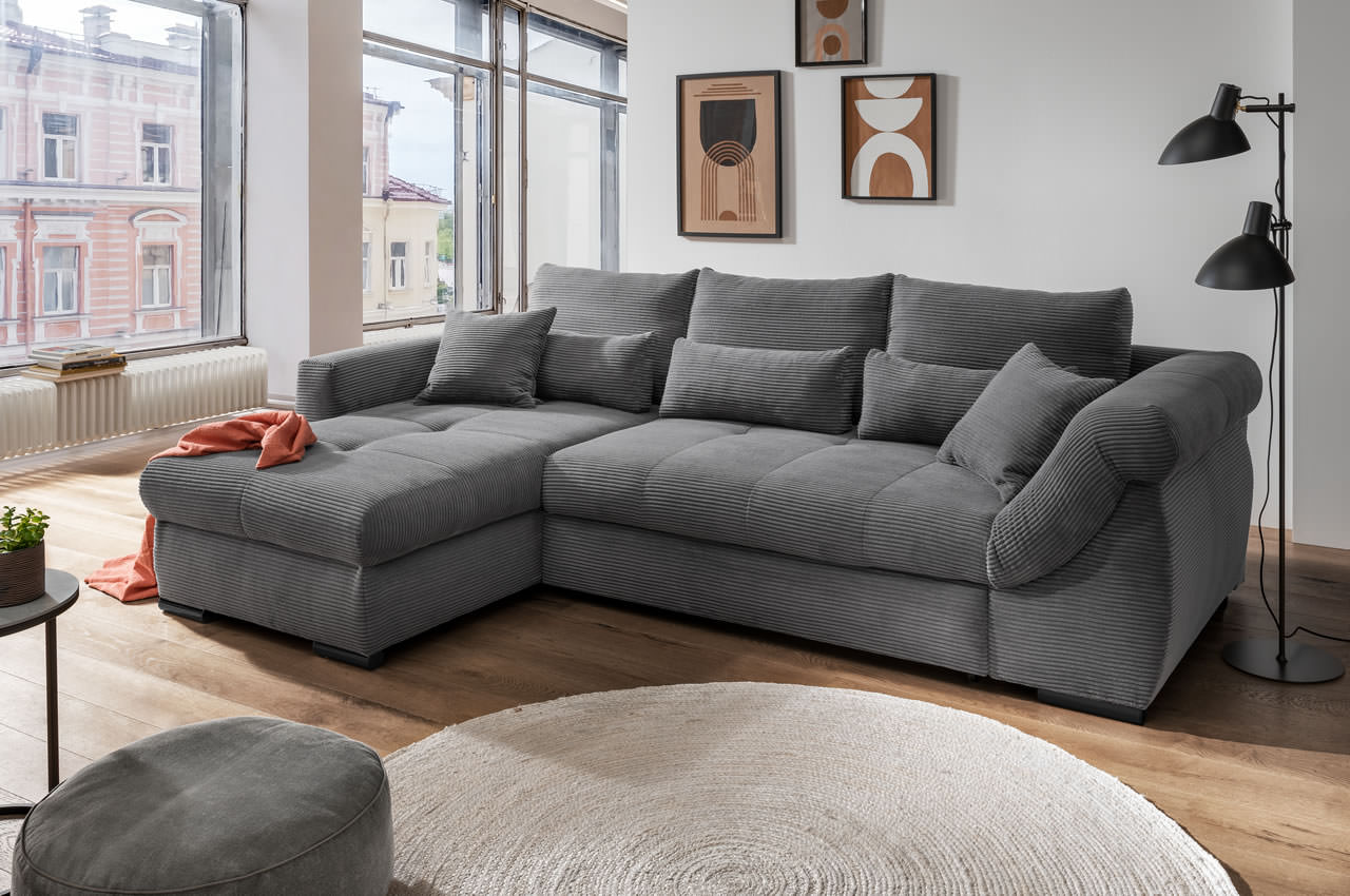 benformato federico ecksofa links cordstoff 4801 grau milieu benformato federico ecksofa links cordstoff 4801 grau milieu