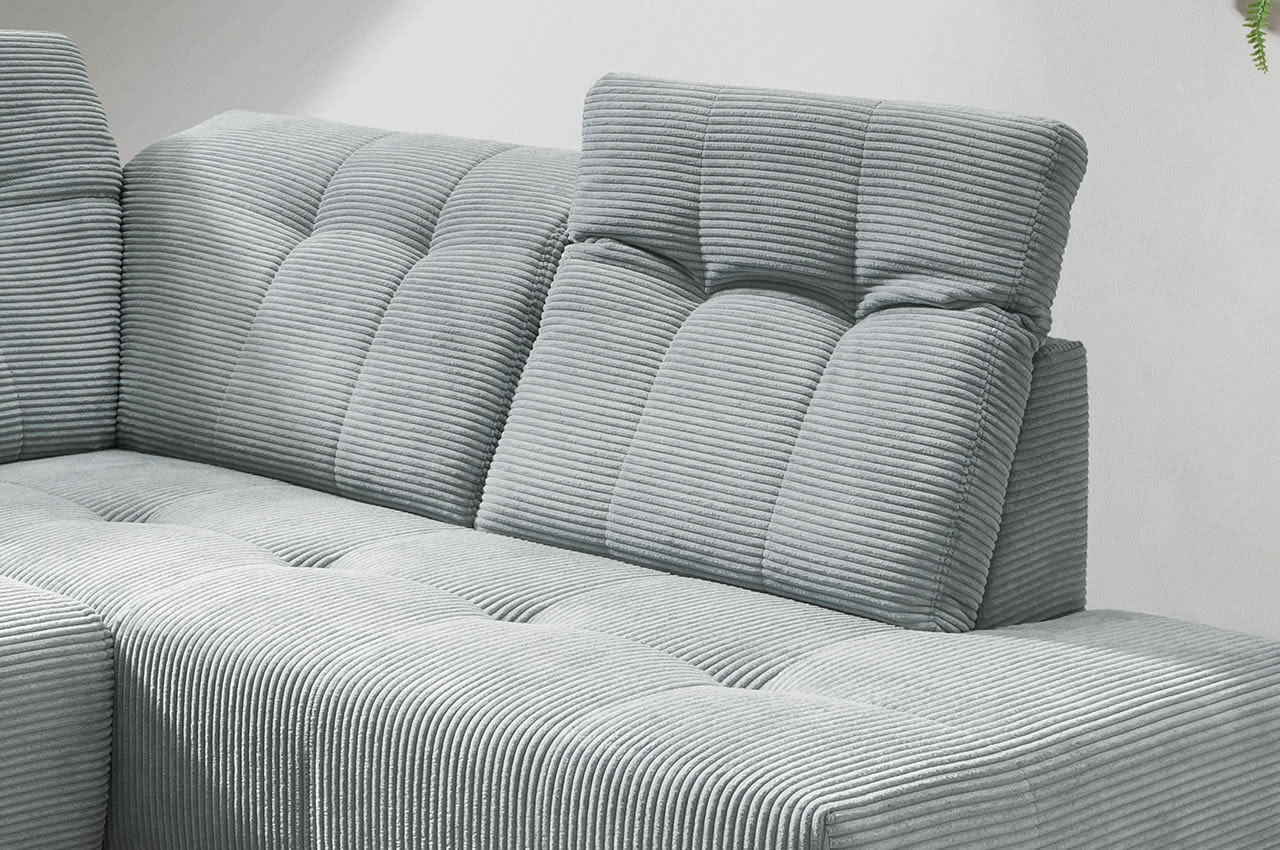benformato fiore ecksofa rechts cord 4803 aqua detailbild kopfteilverstellung benformato fiore ecksofa rechts cord 4803 aqua detailbild kopfteilverstellung