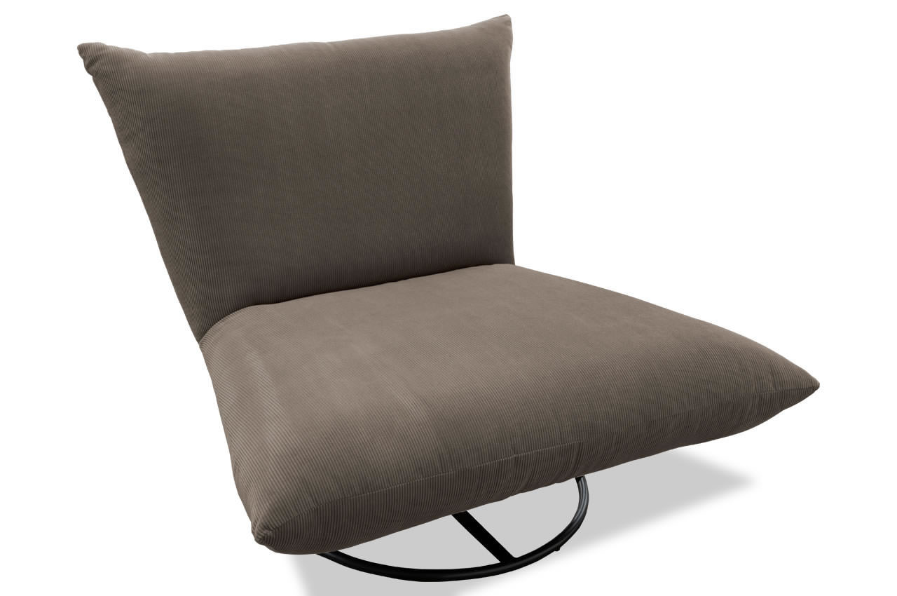 Feincord 4819 Grau Braun