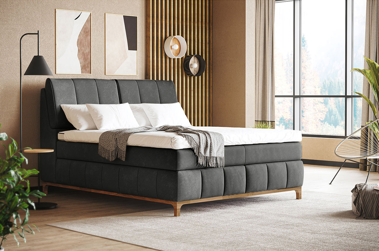 moonshot 2 cotta boxspringbett stoff orlando c010 coal milieubild
