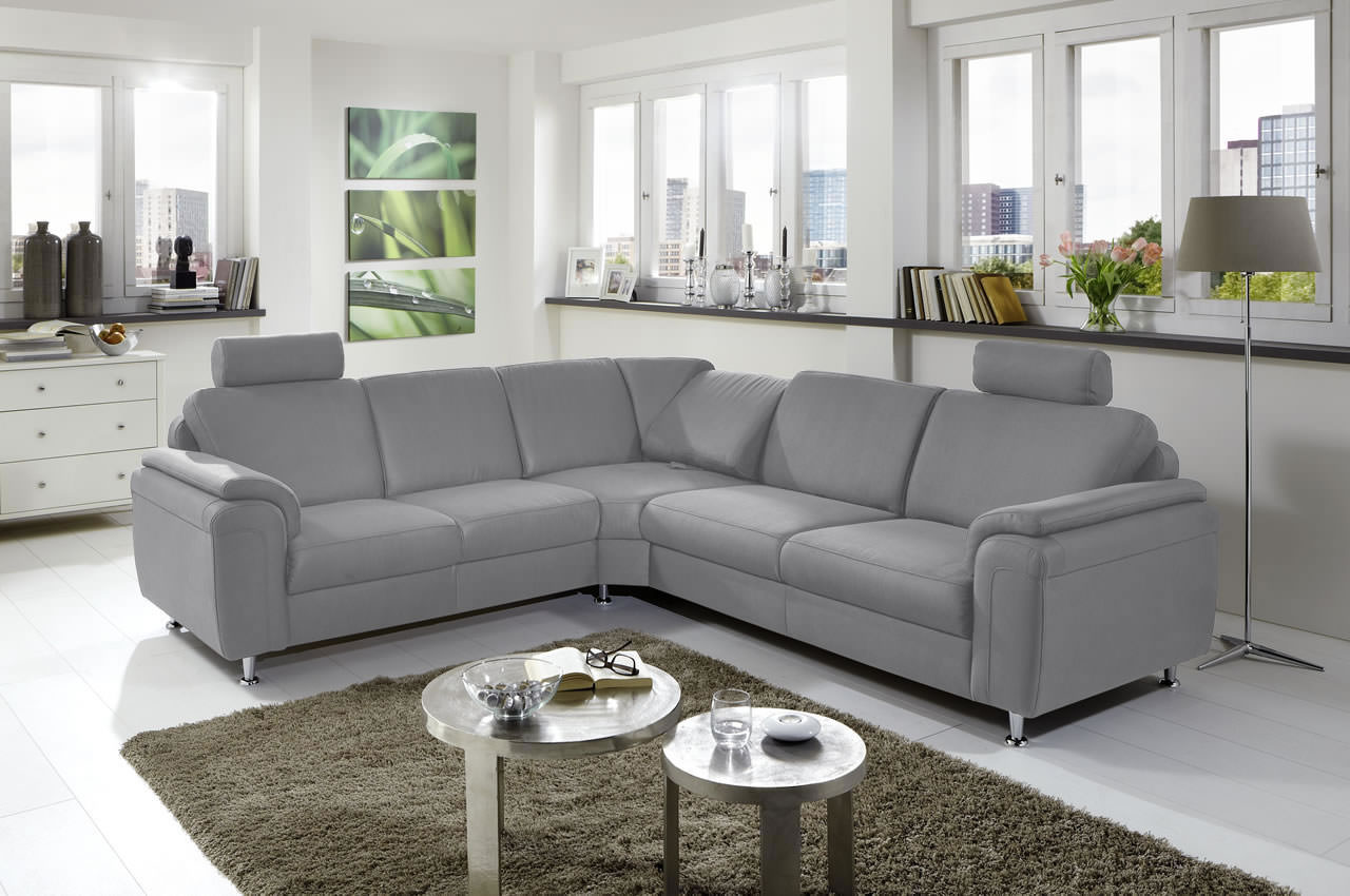 ze em05003 ecksofa rechts stoff holiday farbe grau milieubild mit relaxfunktion ze em05003 ecksofa rechts stoff holiday farbe grau milieubild mit relaxfunktion