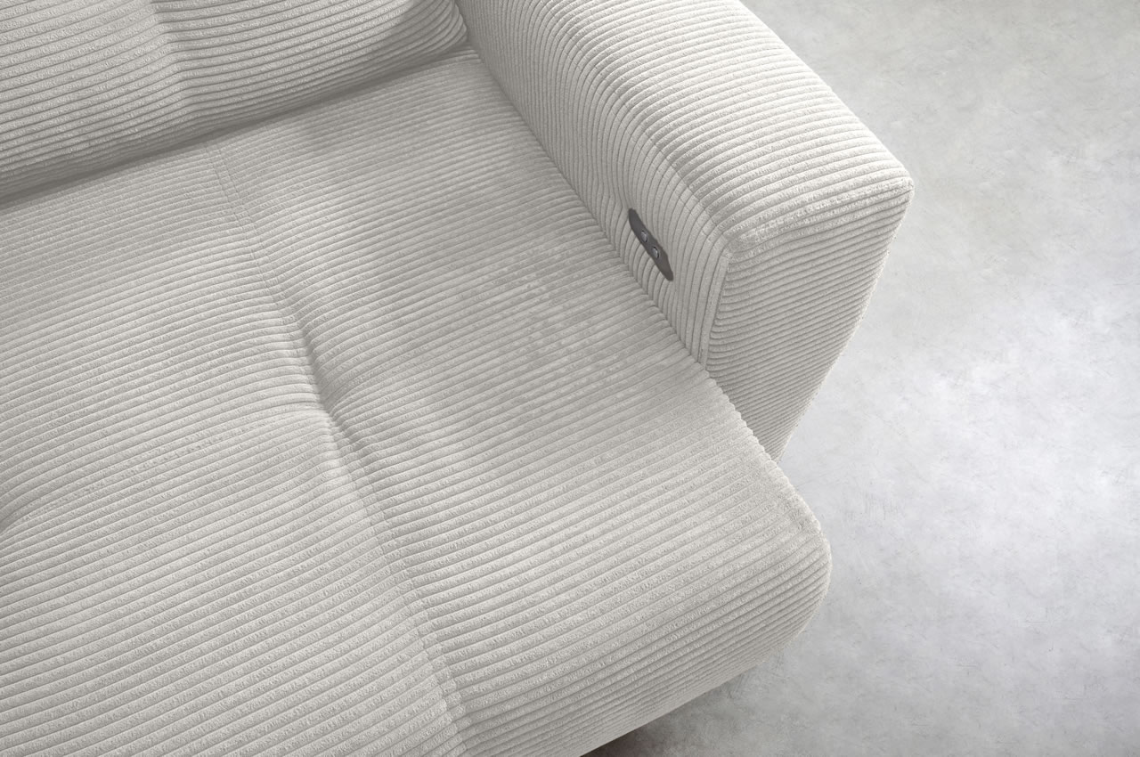 restato ecksofa links cordstoff 4802 silber funktion
