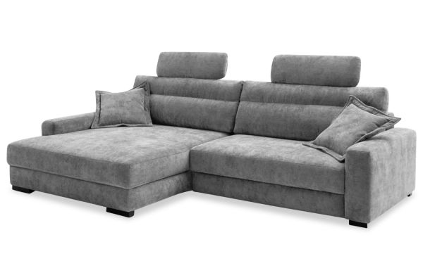 Ecksofa Marcellano links - mit Schlaffunktion und Bettkasten