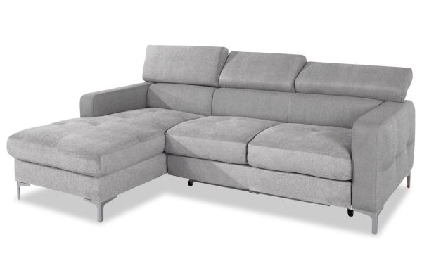 Cotta Ecksofa Sammy Recamiere links - wahlweise mit Schlaffunktion