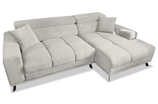 Ecksofa Malte rechts - mit Sitzverstellung