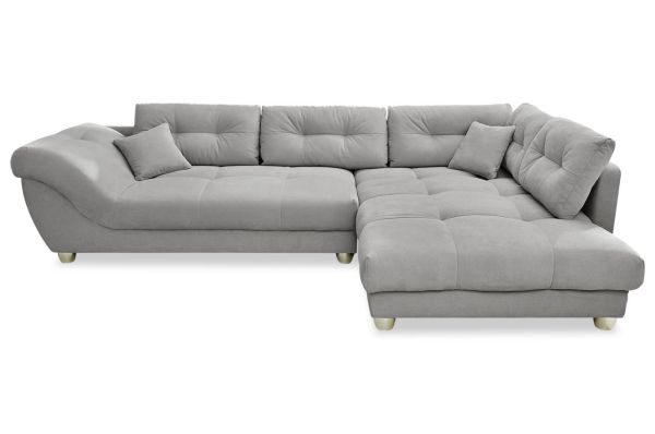 Ecksofa Siena rechts - mit organischer Relaxlehne