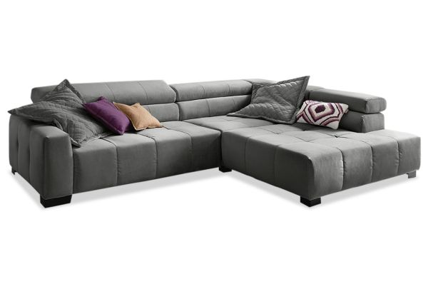 Candy Ecksofa Denver rechts - wahlweise mit Sitzverstellung Candy Ecksofa Denver rechts - wahlweise mit Sitzverstellung