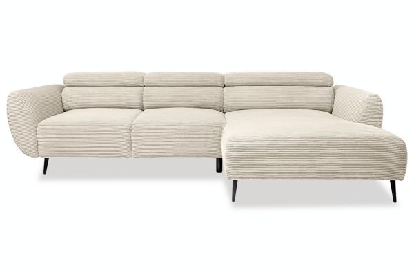 Ecksofa Alisson rechts - mit elektrischer Sitzverstellung