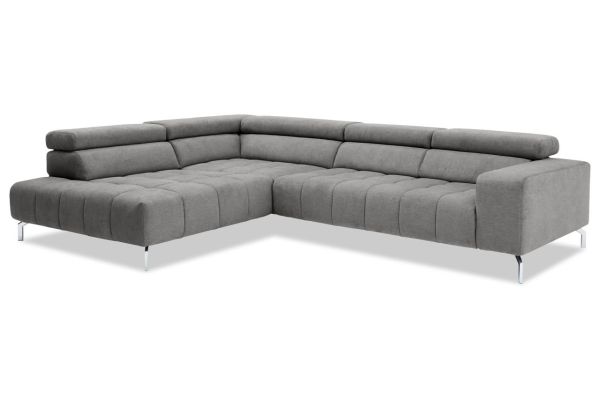 Ecksofa Vision links - Lounge Sofa mit Ottomane