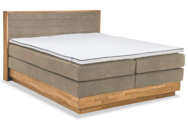 Cotta Boxspringbett Moneta Massivholz - mit Bettkasten