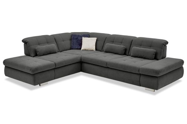 Ecksofa Stellar MP-IN17004 links - wahlweise mit Bettfunktion