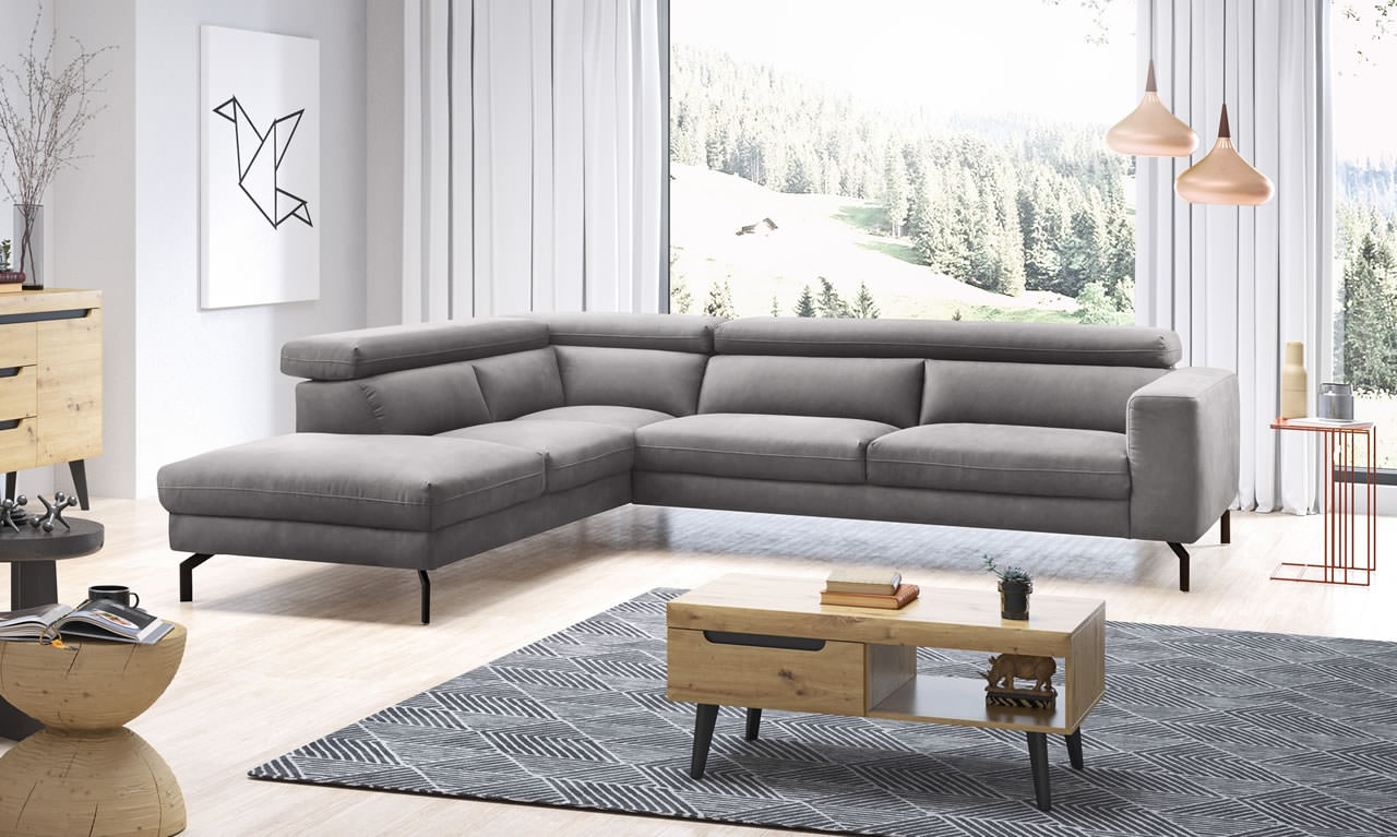 New Look Ecksofa XXL California links | Furnster.de