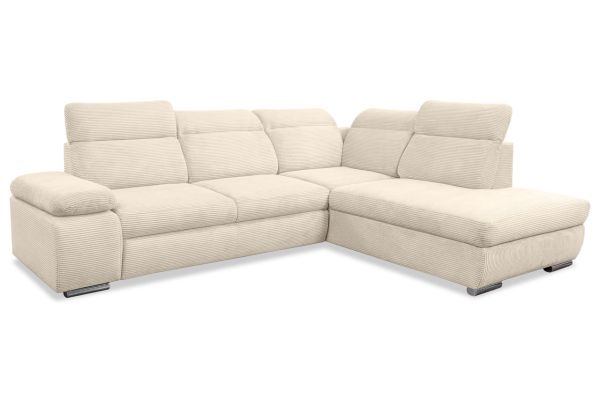Ecksofa Alicante rechts - mit Schlaffunktion