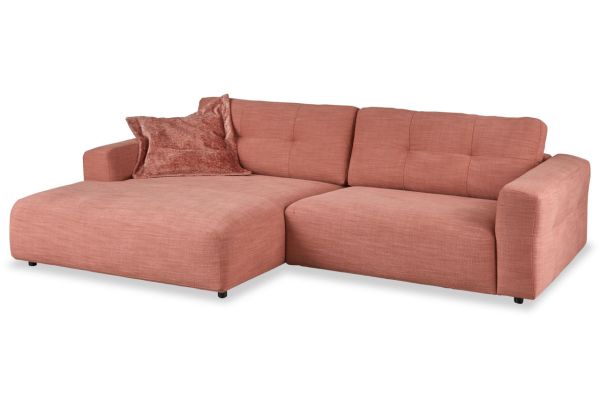Candy Ecksofa Nelly links - wahlweise mit elektrischer Sitzverstellung