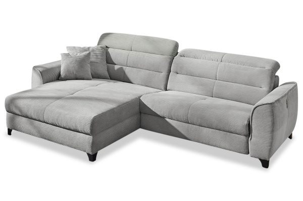 Ecksofa Double One links - mit elektrischer Sitzverstellung