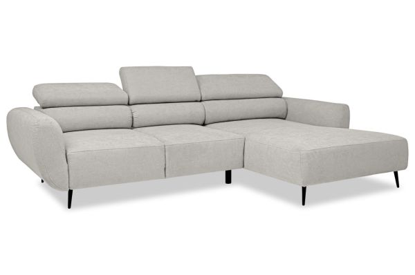 Ecksofa Alisson rechts - mit elektrischer Sitzverstellung