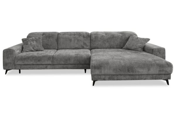 Ecksofa Abilon rechts - mit elektrischer XXL Sitztiefenverstellung