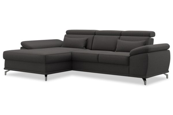 Sit&More Ecksofa Cabrio links - wahlweise mit Schlaffunktion und Bettkasten