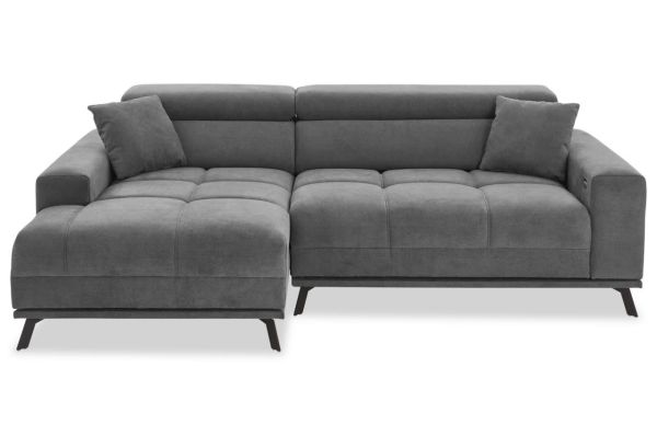 Ecksofa Malte links - mit Sitzverstellung