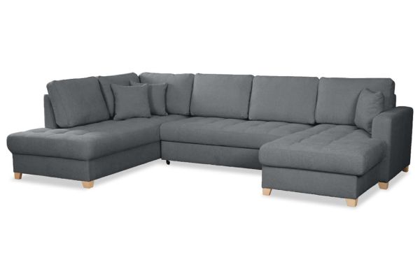 Wohnlandschaft Split links - wahlweise mit Schlaffunktion