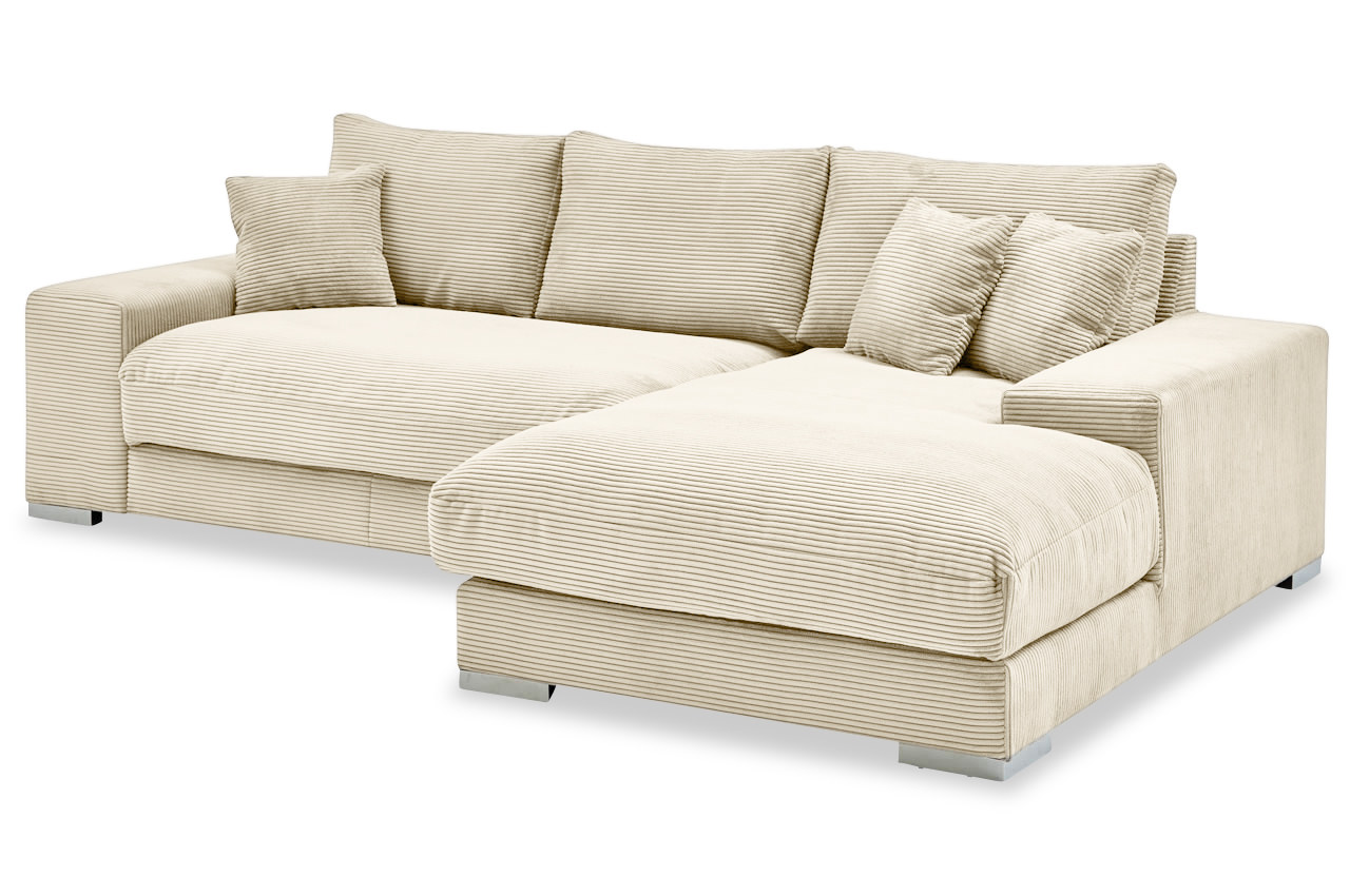 Ecksofa Cord Sofa Soft - Iwaniccy rechts