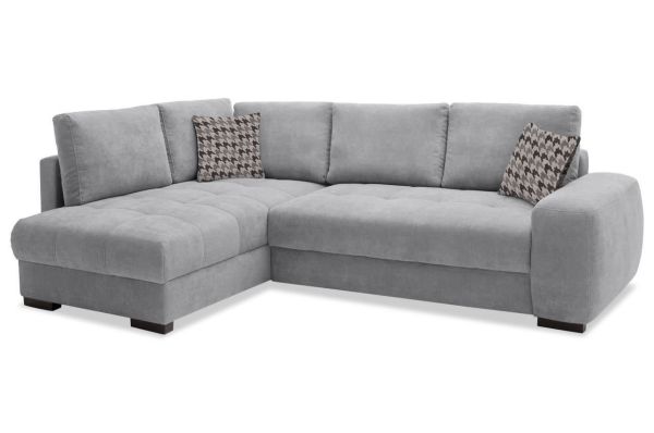 Ecksofa Santorin De Luxe links - mit Bettfunktion und Topper