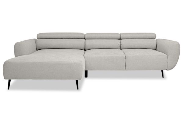 Ecksofa Alisson links - mit elektrischer Sitzverstellung